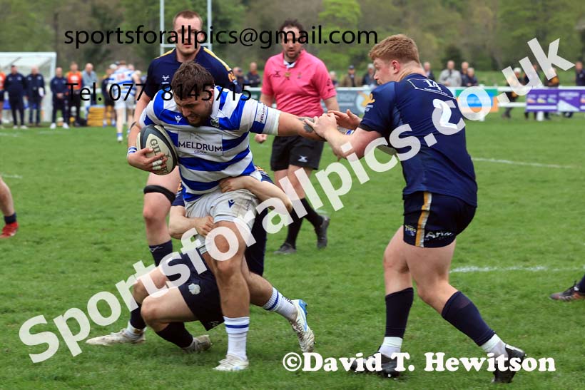 Tynedale v Leeds Tykes, Tynedale Park, Corbridge, Northumberland. Photo: David T. Hewitson/Sports for All Pics
